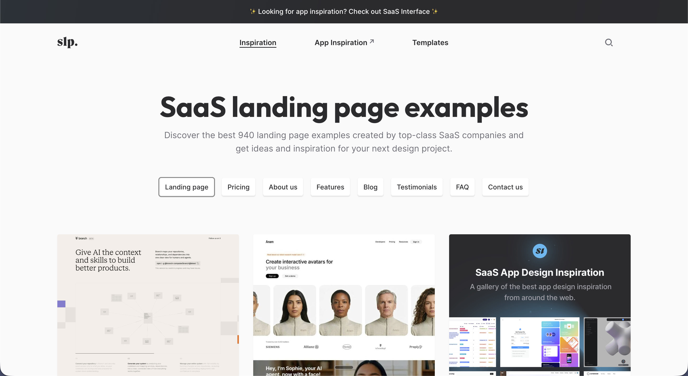SaaS Landing Page