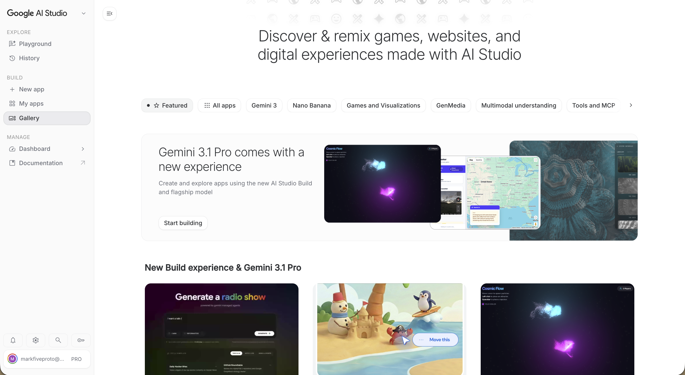 Google AI Studio